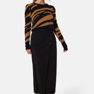 Cecilie Long Wrap Skirt