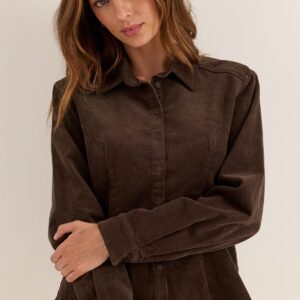 Corduroy Shaped Shirt