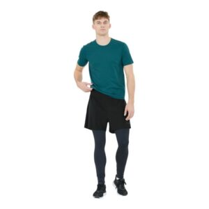 Endurance Weilby 2in1 7/8 Tights Str. L Sort Herre