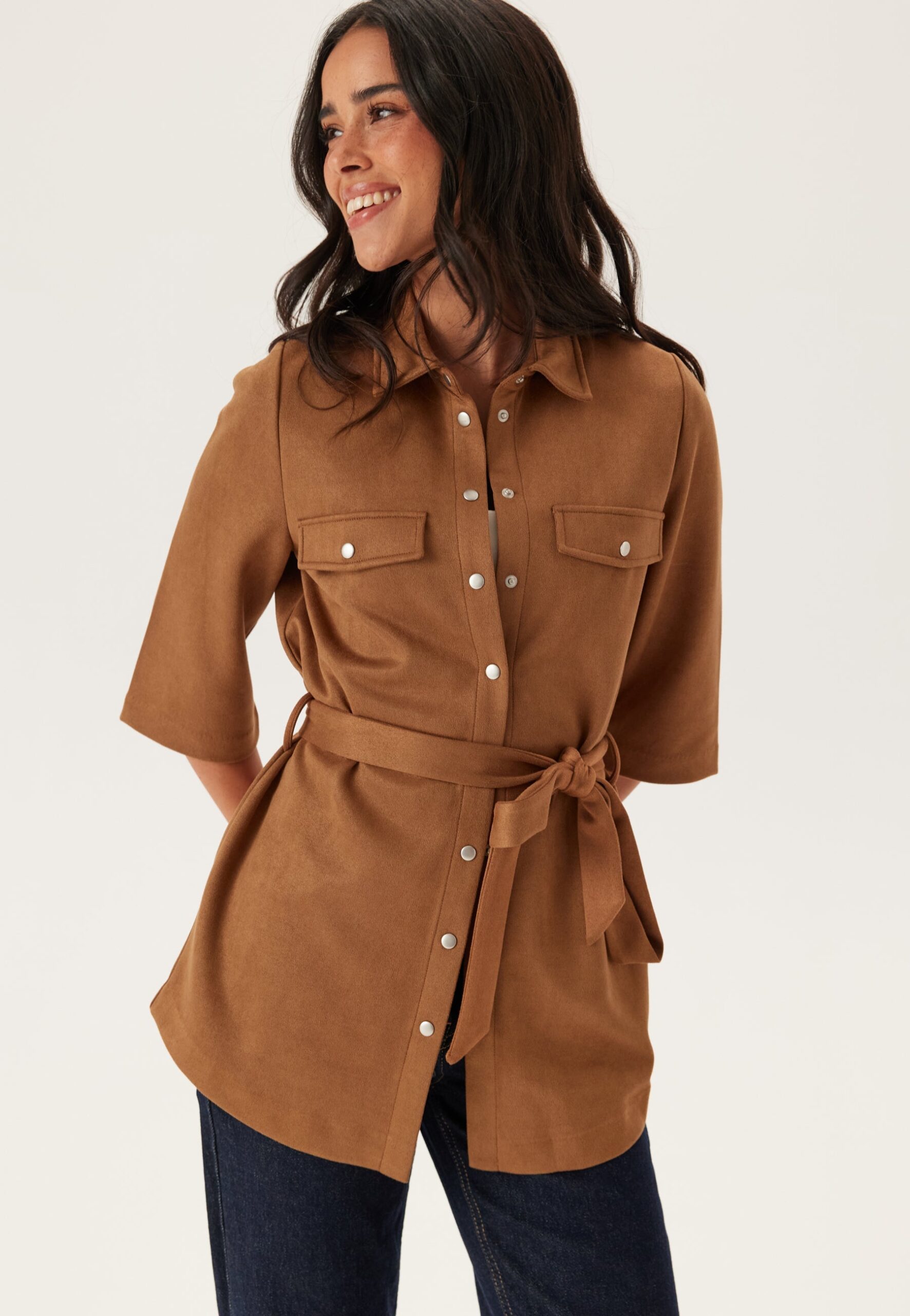 Faux Suede Shirt Faux Suede Shirt