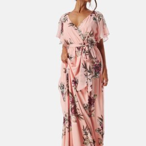 Flutter Floral Maxi Dress