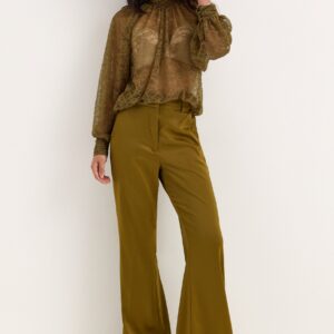 High Neck Lace Blouse