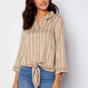 Juliette ss knot shirt