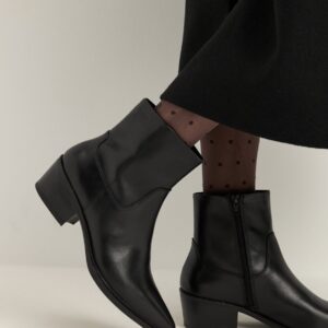 Kelsey Heel Classic Leather Boots