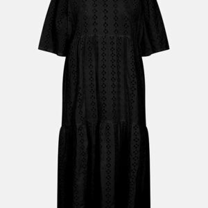 Kjole med broderi