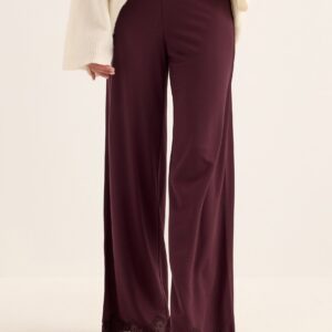 Lace Detail Trousers