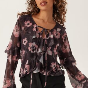 Mesh Frill Top