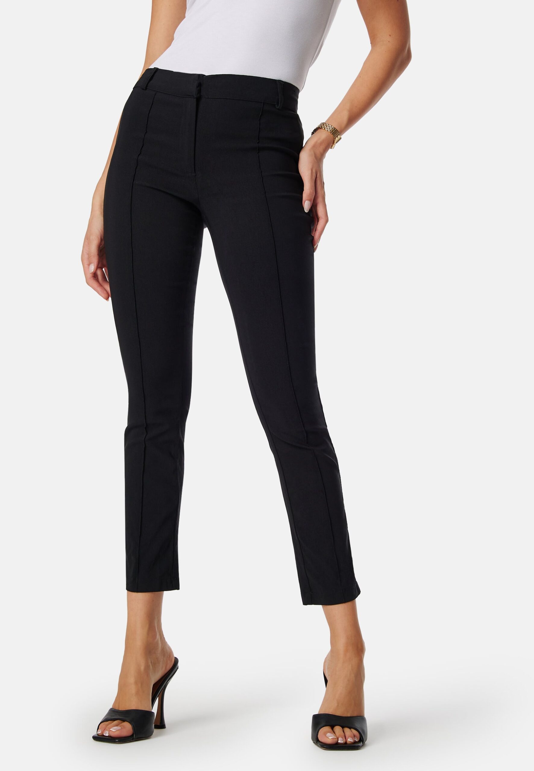 Mid Waist Stretchy Trousers Mid Waist Stretchy Trousers