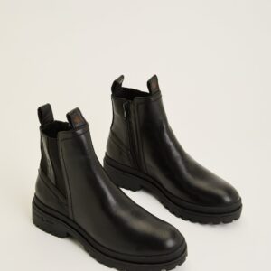 Mount Verdi Zip Leather Boot