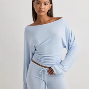 Nelly - Blå - My Chill Boatneck Sweat