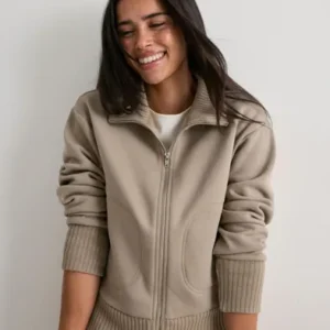 Nelly - Grøn - Ultimate Zip Sweat