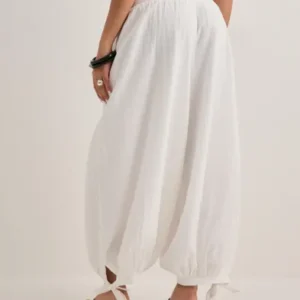 Nelly - Hvid - Puff Pants