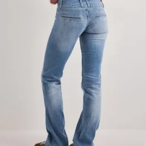 Nelly - - Wide Waist Band Relaxed Bootcut Jeans