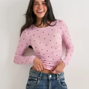 Neo Noir - Pink - Ella Space Dot Blouse