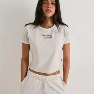 New Balance - Hvid - Trackside Ringer T-shirt