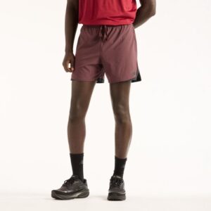 New Balance Run Shorts 5 Inch Str. L Rød Herre
