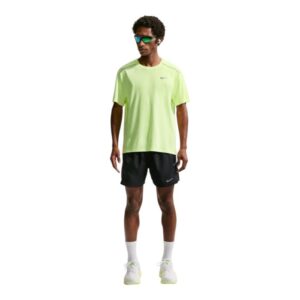 Nike Dri-FIT Miler 2in1 5 Inch Shorts Str. L Sort Herre