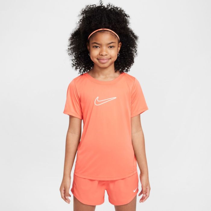 Nike Dri-FIT One T-shirt Rød Str. XS 122-128 til aktive juniorer Nike Dri-FIT One T-shirt Rød Str. XS 122-128 til aktive juniorer