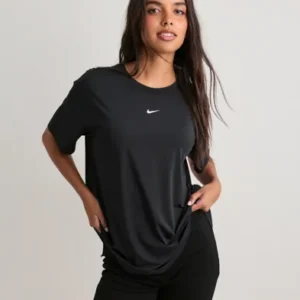 Nike - Grå - W Nk1 Df Tie Back Ss