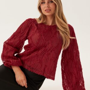 Objlucie L/S RE O-NECK TOP