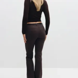 Only - Brun - Onlblush Mid Flared Colour Pant Pnt