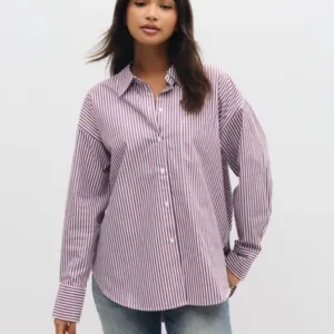 Only - Lilla - Onlvirana L/S Shirt Wvn