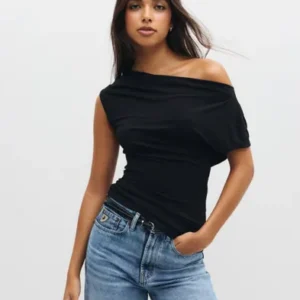 Only - Sort - Onlaria S/L Assymetric Top Jrs