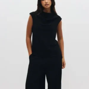 Only - Sort - Onlshakia S/L Waterfall Top Wvn