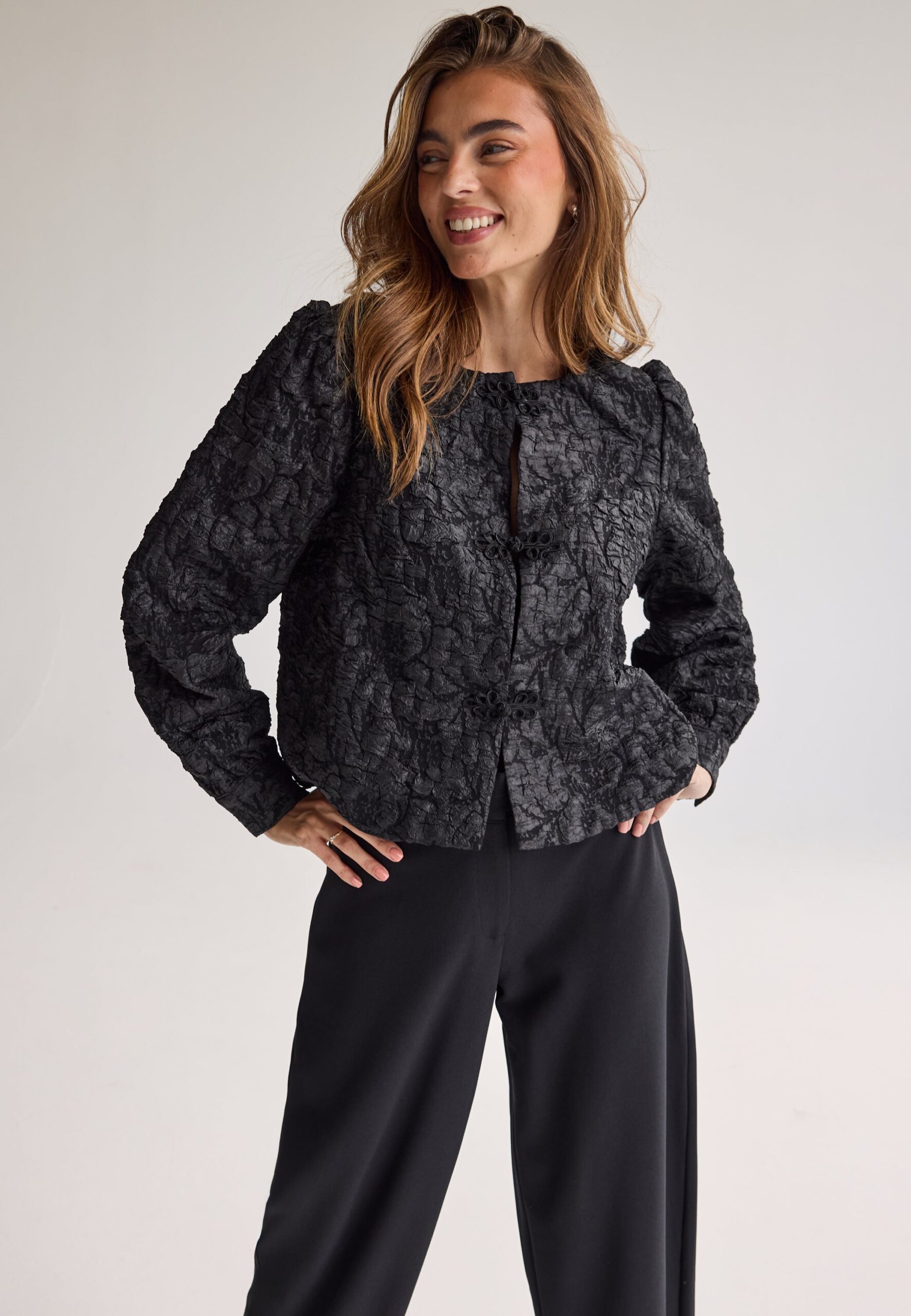 Remake Knot Buttons Jacket Remake Knot Buttons Jacket