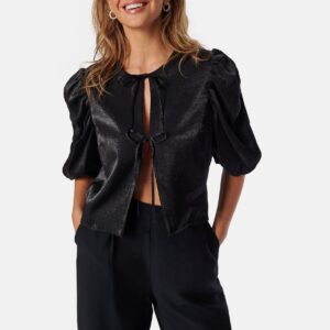 Short Puff Sleeve Blouse
