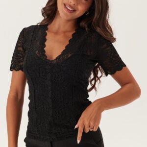 Short Sleeve Lace Top