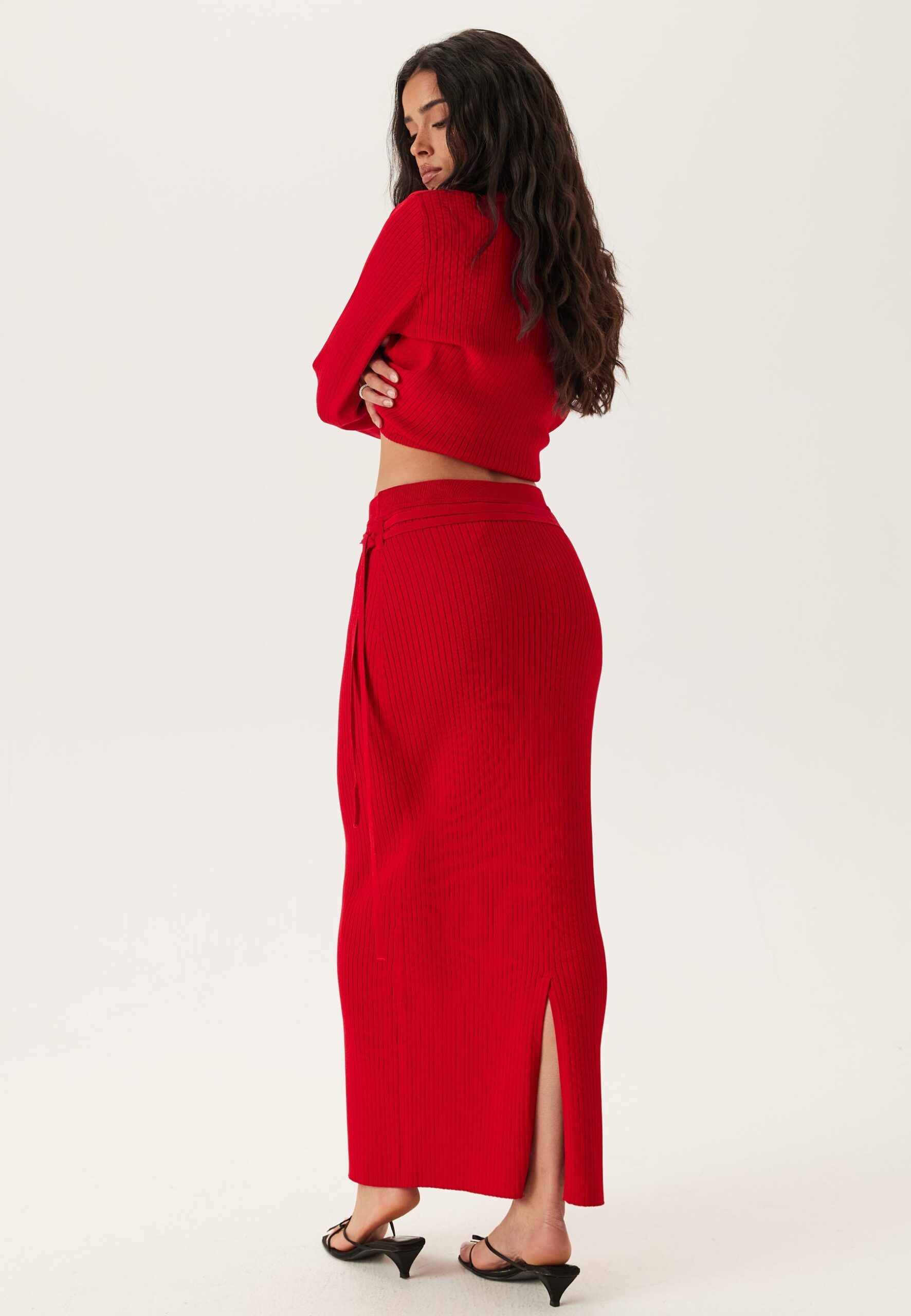 Slfcarly Mw Knit Ankle Skirt Slfcarly Mw Knit Ankle Skirt