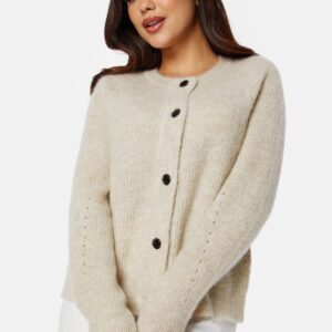 Slflulu LS knit short cardigan