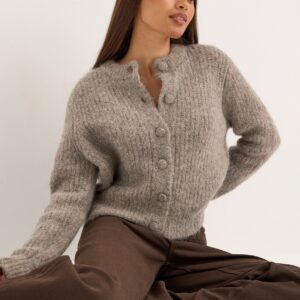 Slwgabriella Ls Button Cardigan