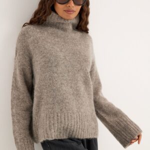 Slwgabriella Ls Knit High Neck