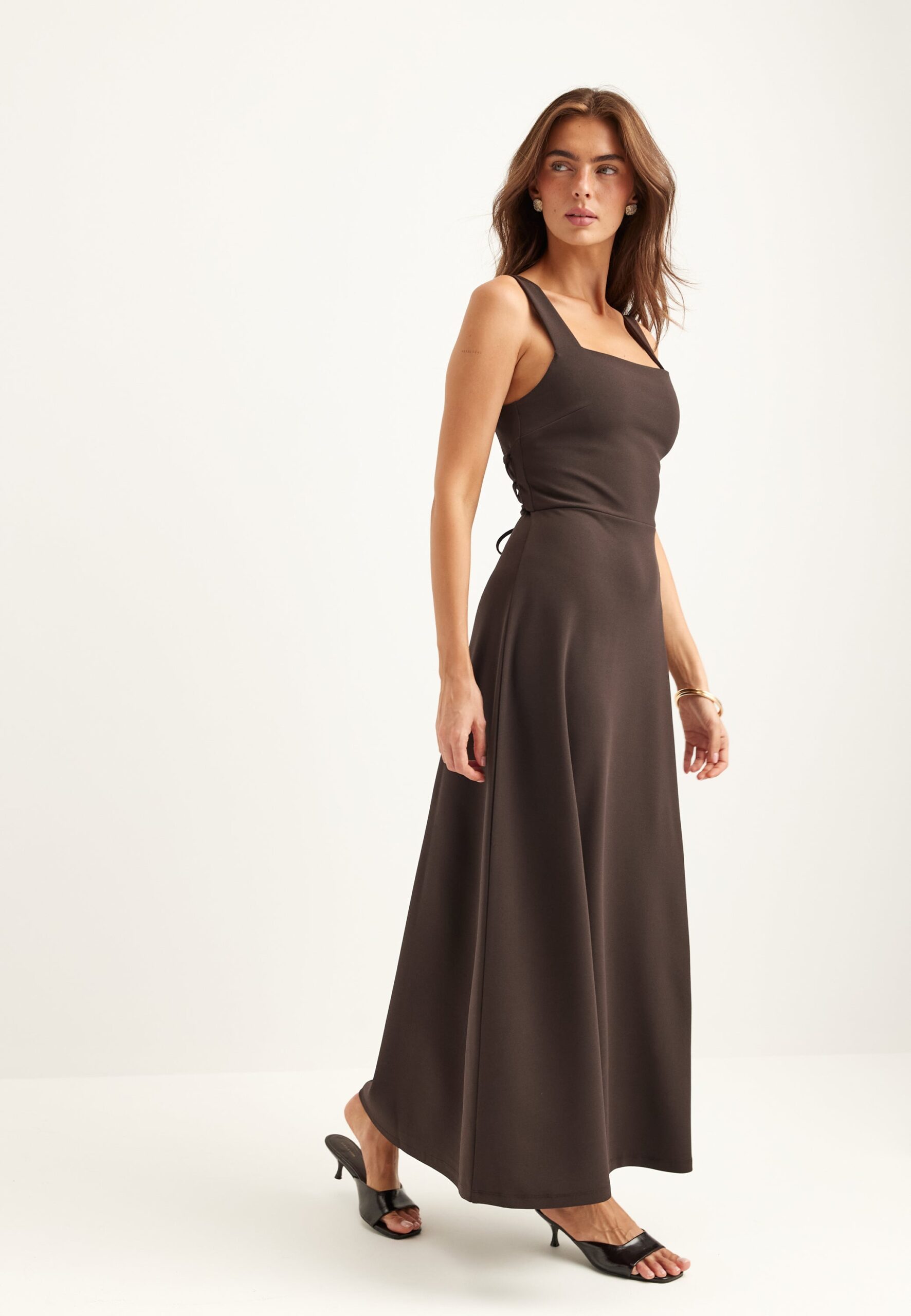 Square Neck Corset Dress Square Neck Corset Dress