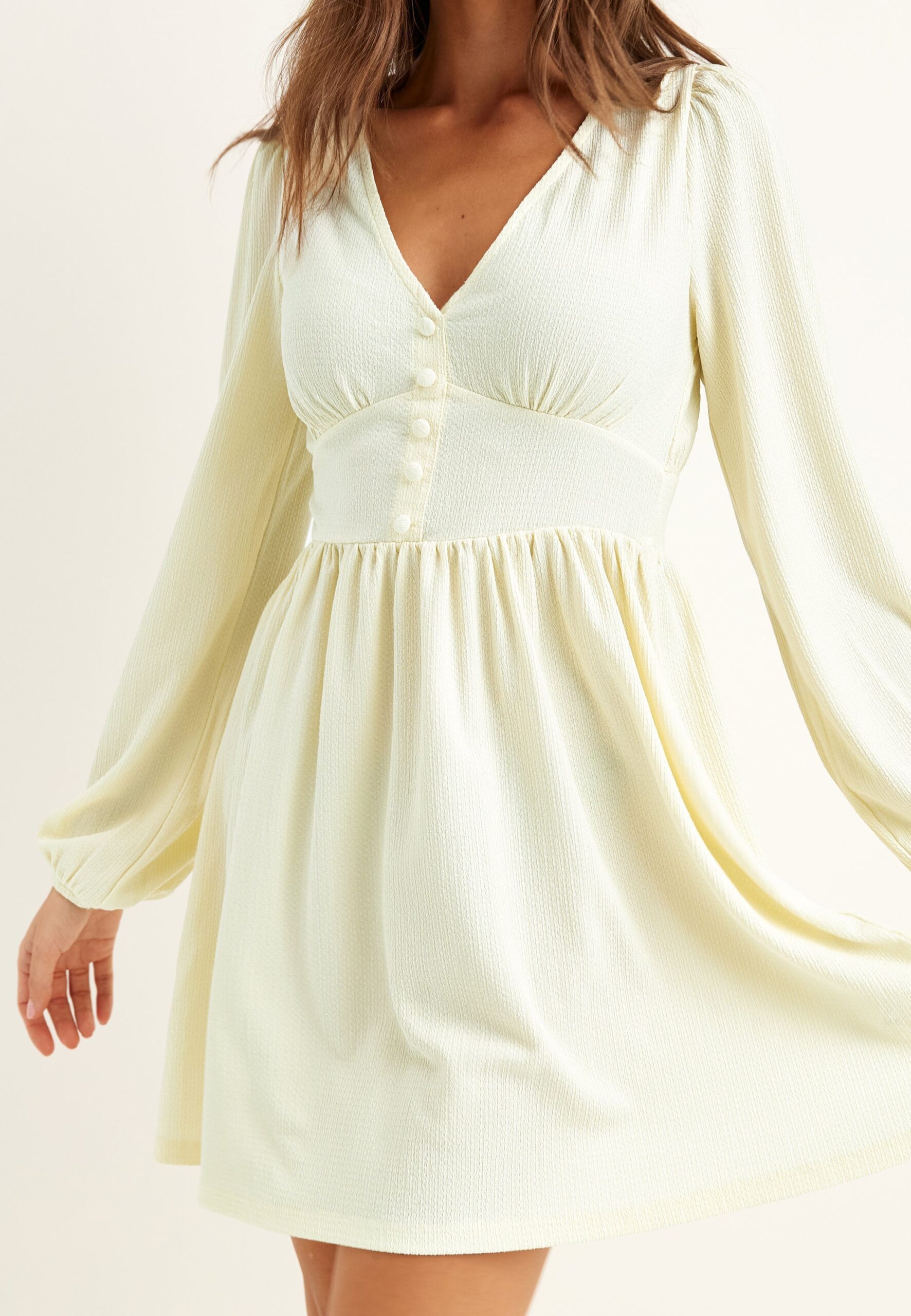 Structure Button Mini Dress Structure Button Mini Dress