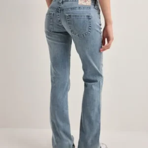 True Religion - Blå - Becca Low Rise Bootcut_