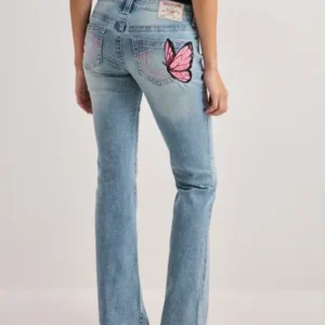 True Religion - Blå - Butterfly Becca Mr Bootcut