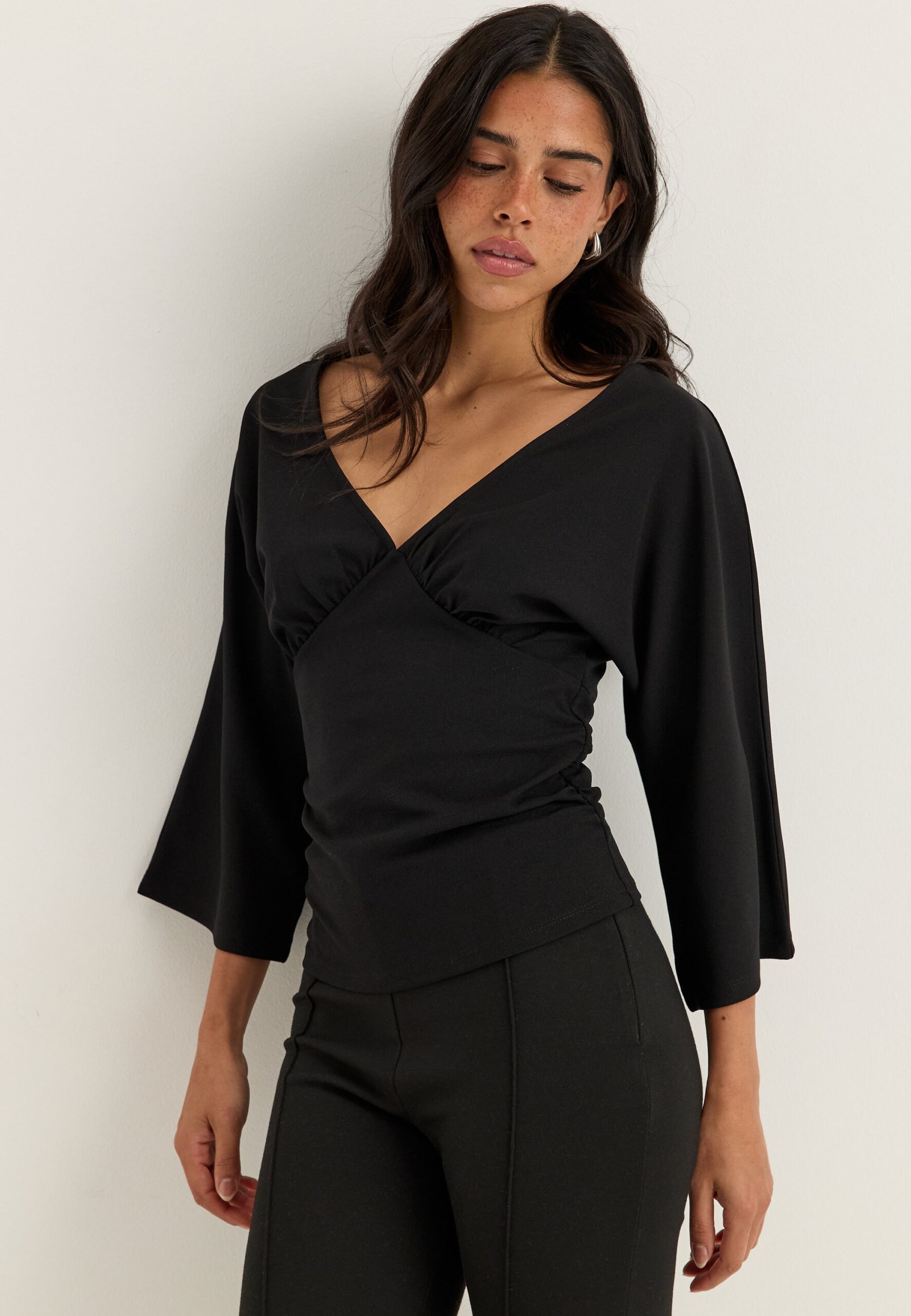 V-neck Batwing top V-neck Batwing top