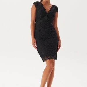 V-neck short lace Dress