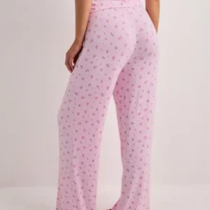 Vero Moda - Pink - Vmesther Aop Hw Loose Pants Jrs