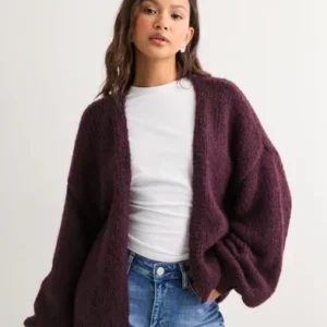 Vero Moda - Rød - Vmmaybe Ls Open Cardigan Noos