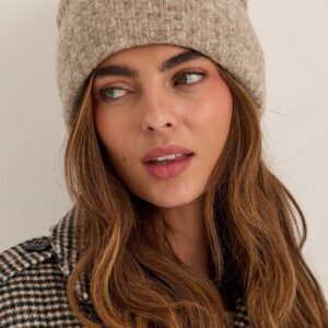 Wool Blend Knitted Hat