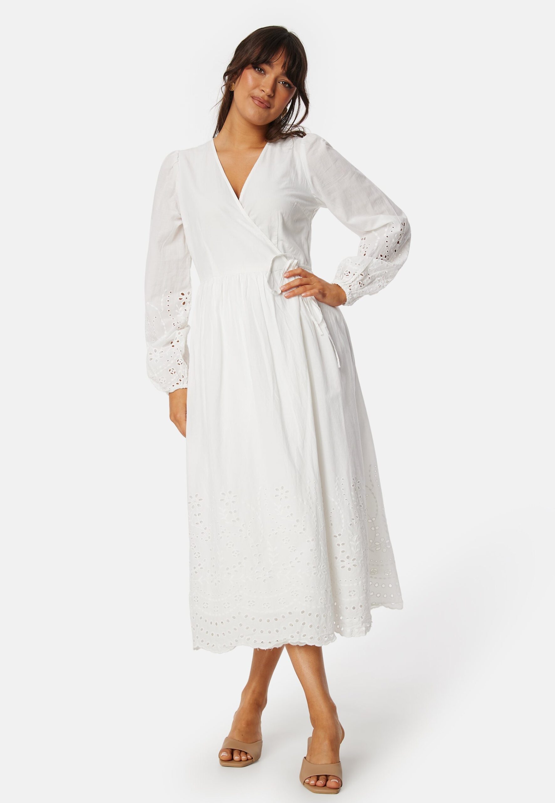 Yasluma LS Long Wrap Dress Yasluma LS Long Wrap Dress