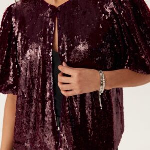 Yasroyalina 2/4 SEQUIN TOP