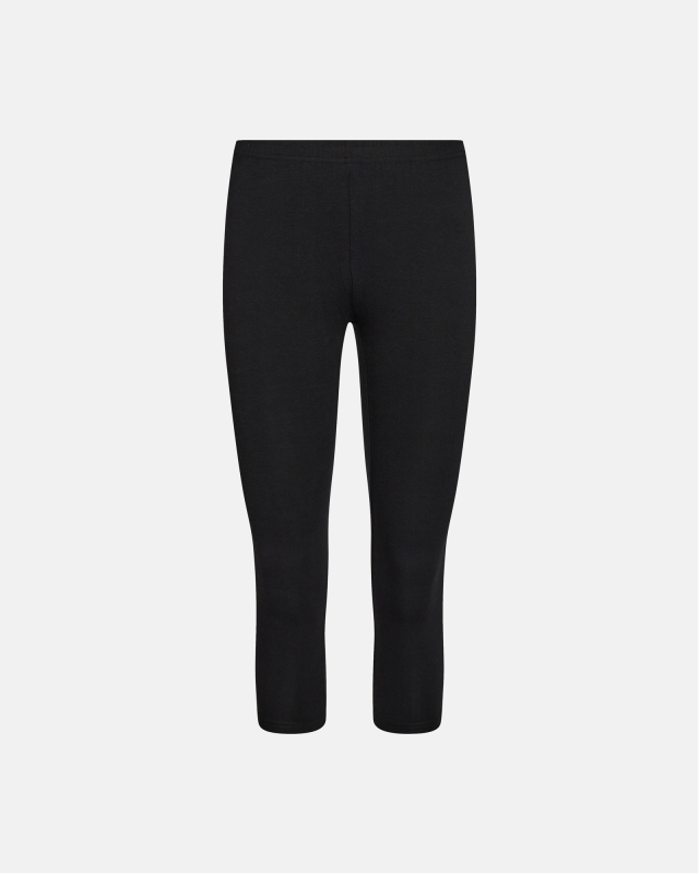 3/4 leggings | Bambusviskose | Sort 3/4 leggings | Bambusviskose | Sort