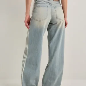 Adidas Originals - Blå - Dad Jeans