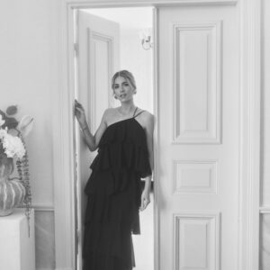 Andrea Flounce Maxi Skirt