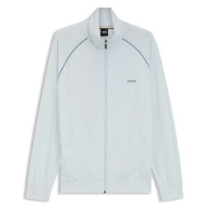 BOSS Mix and Match Zip Jacket Lyseblå bomuld Medium Herre